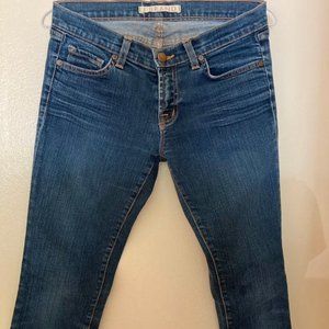 J brand dark washed skinny jeans size 27